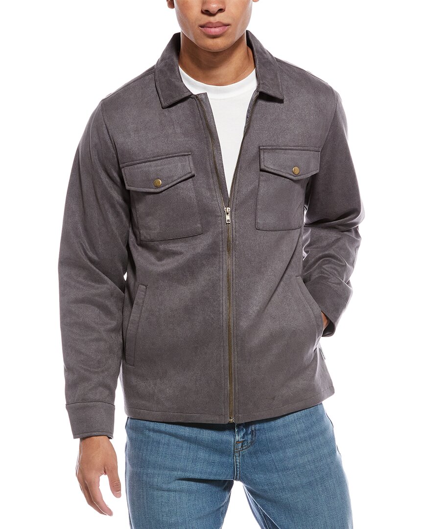 Sovereign Code Peterson Zip Jacket In Gray