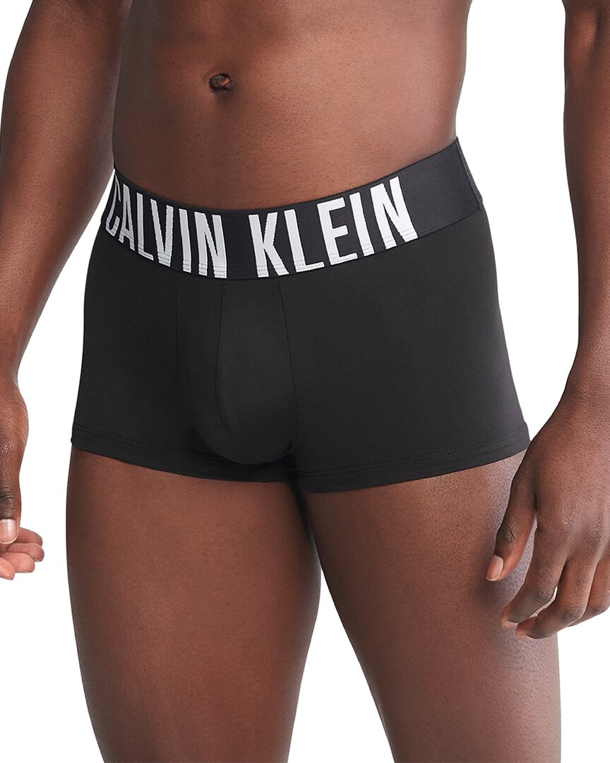Calvin Klein Set Of 3 Trunk In Black