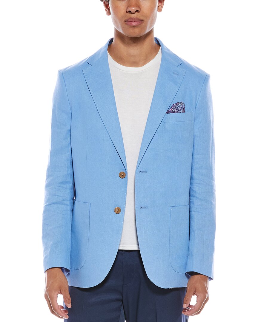 Tailorbyrd Solid Linen-blend Sportcoat