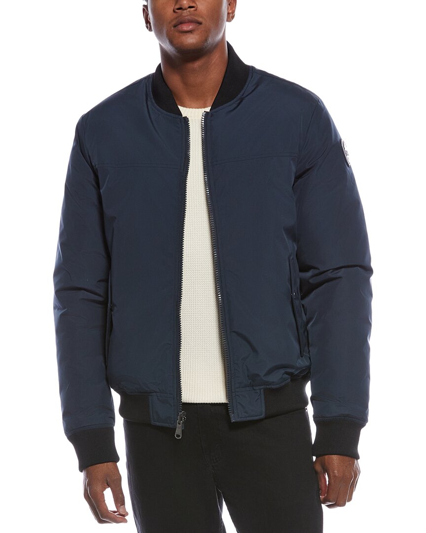 Pajar Aries Reversible Lightweight Bomber Jacket In Blue