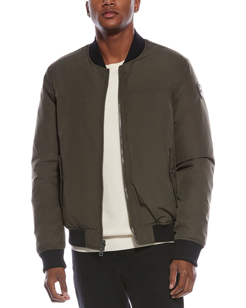 Pajar Aries Reversible Lightweight Bomber Jacket In Green