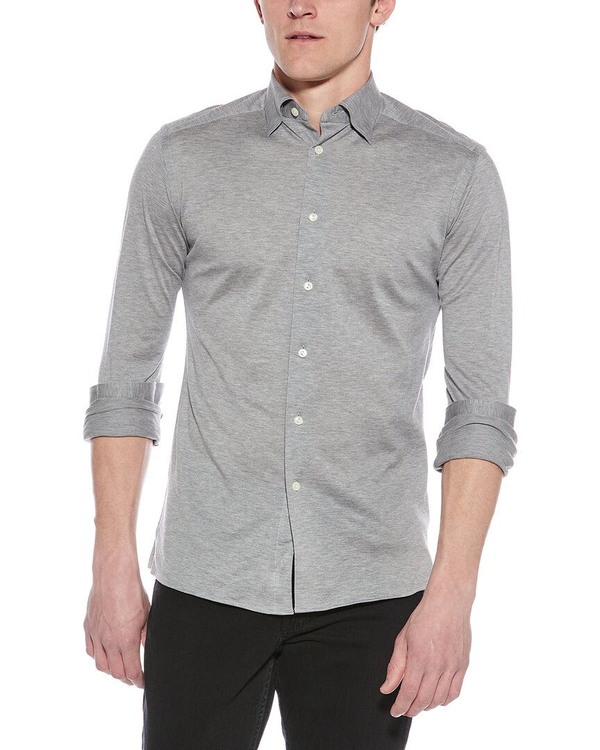 Eton Shirt In Grey
