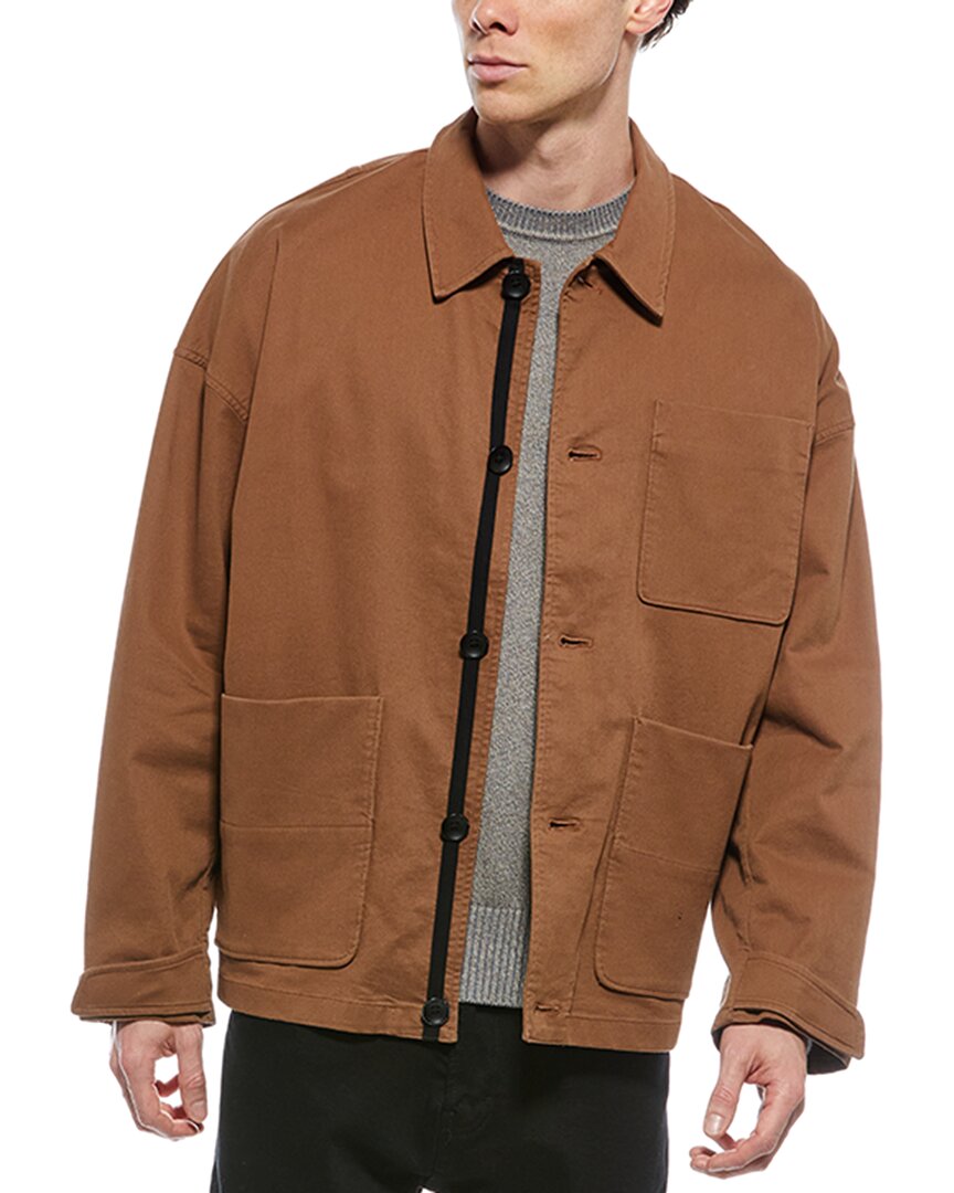 Rag & Bone Corduroy Field Jacket In Brown