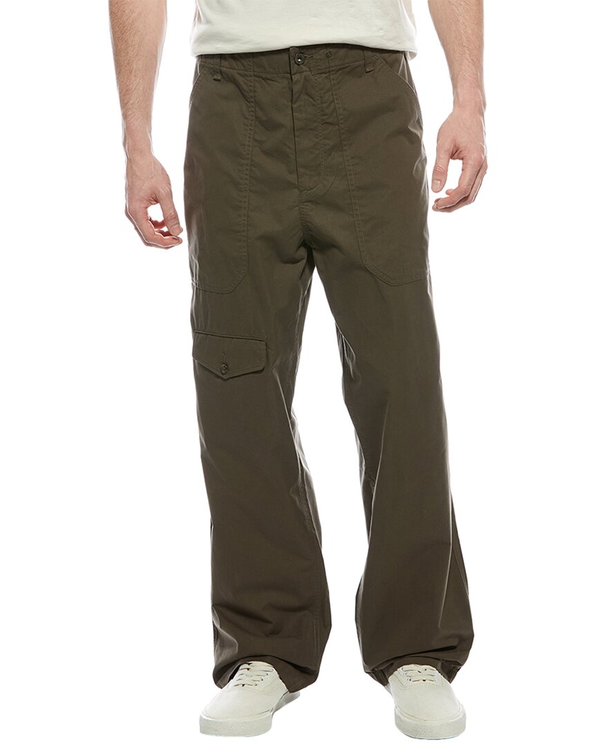 Rag & Bone Carpenter Moleskin Pant In Green