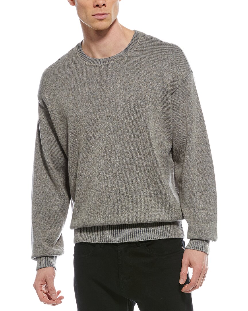Rag & Bone Dexter Marl Crewneck Sweater In Gray