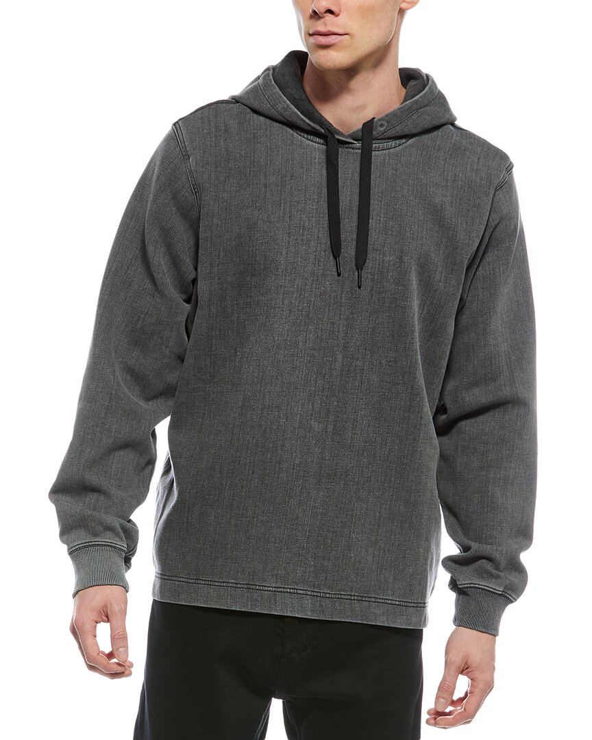 Rag & Bone Stride Relaxed Hoodie In Gray