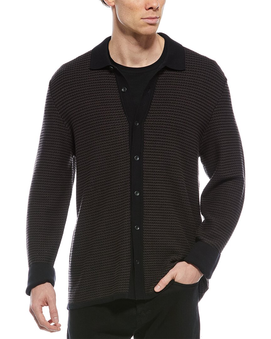 Rag & Bone Hayes Button-up Shirt In Black