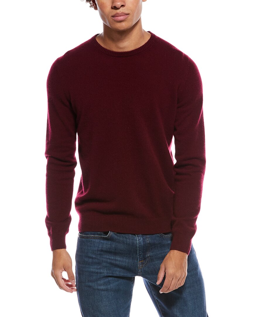 Mette Cashmere Crewneck Sweater In Burgundy