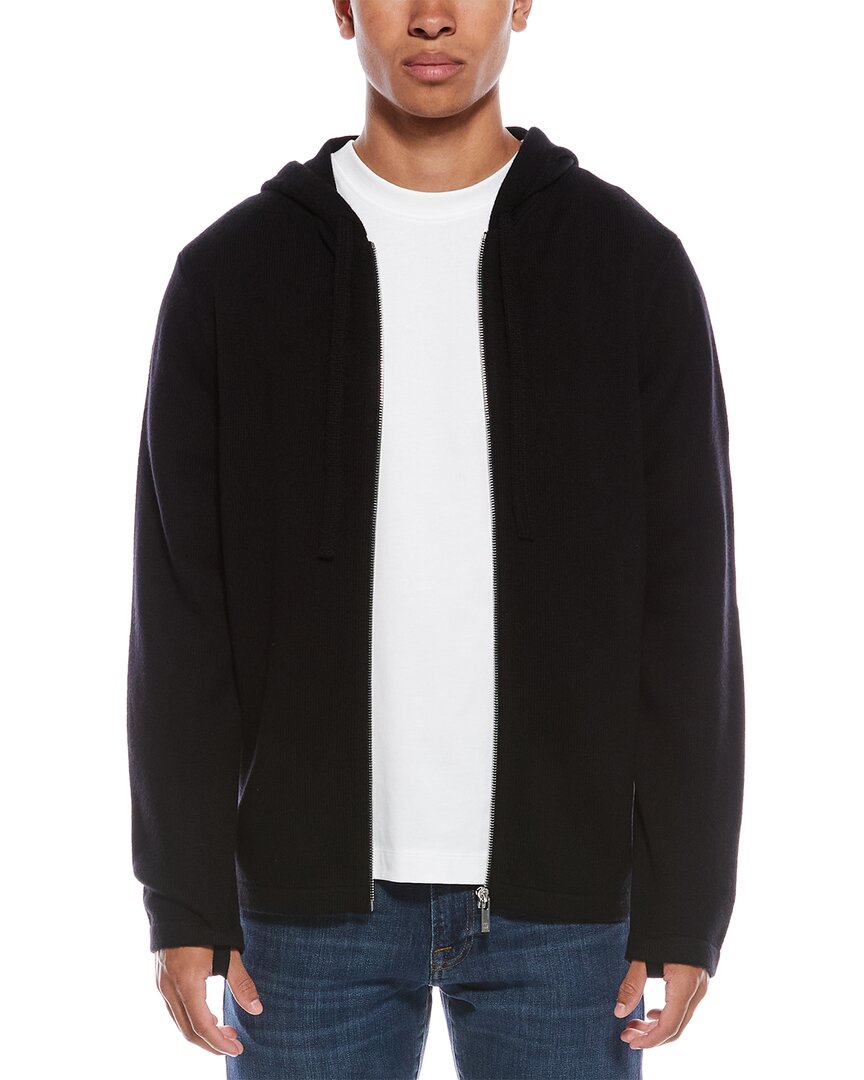 Helmut Lang Wool & Cashmere Zip Hoodie