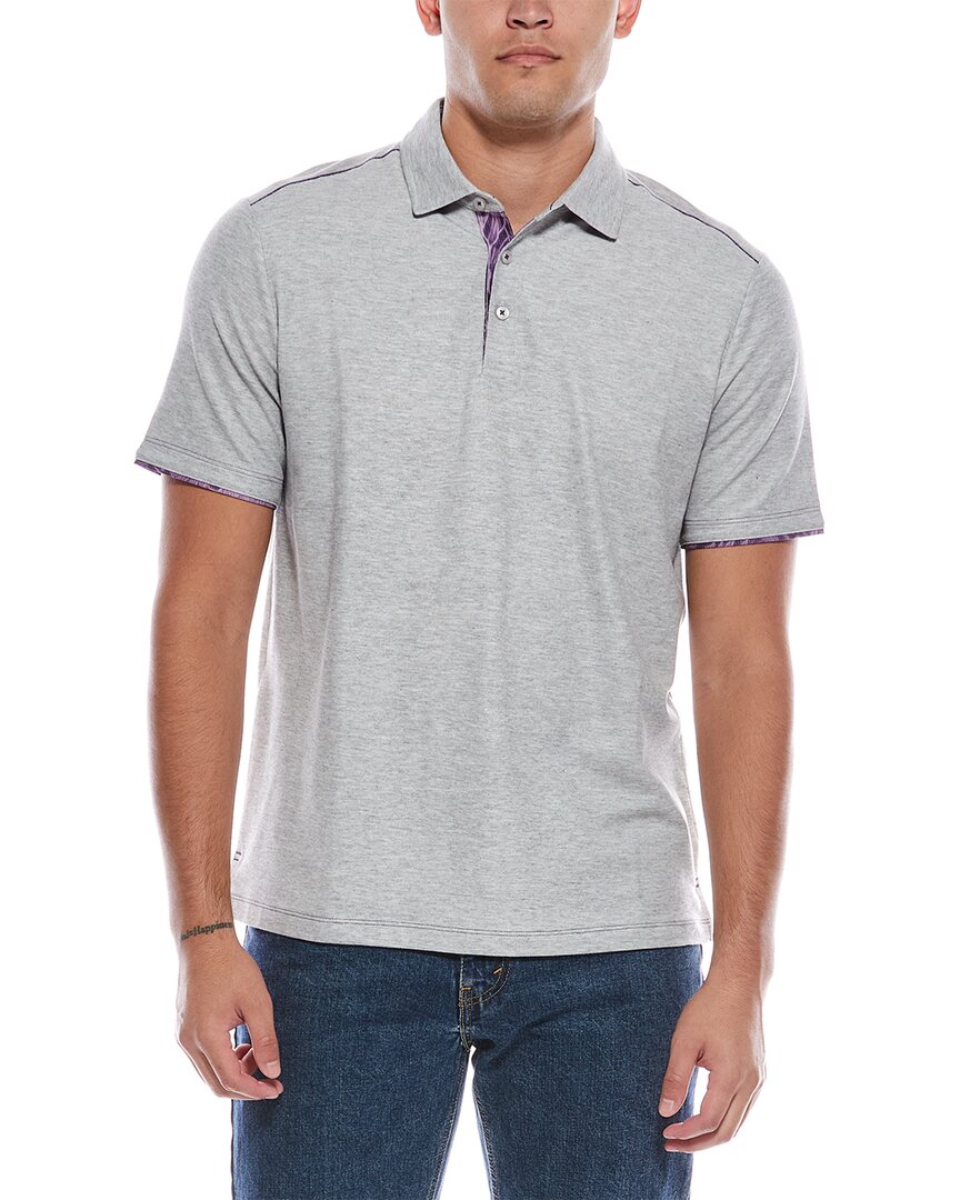 Tommy Bahama Sport Tailgater Polo Shirt In Gray