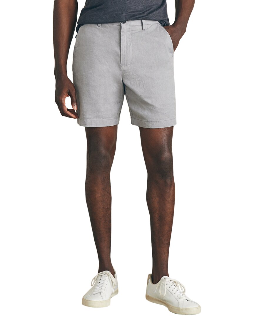 Faherty Movement Flex Linen-blend Short In Multi