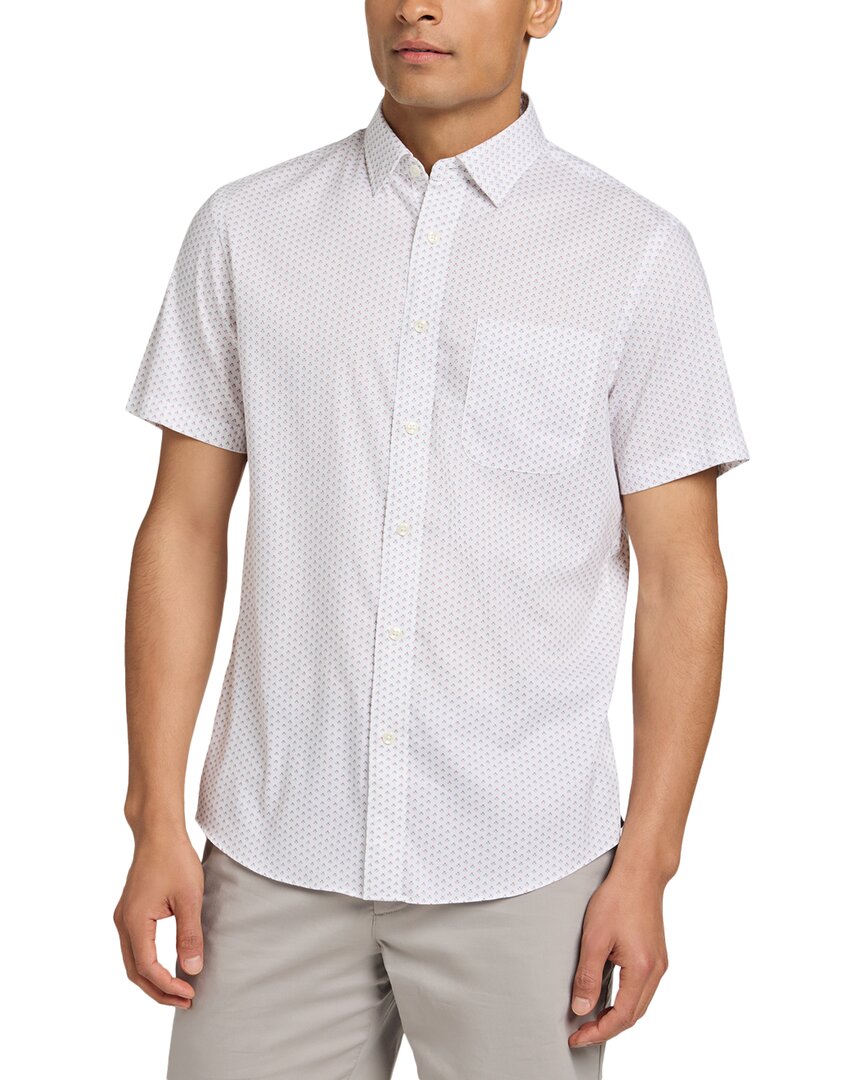 Faherty Movement Shirt In White