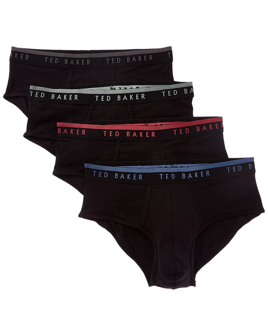 Ted Baker 4pk Brief In Black
