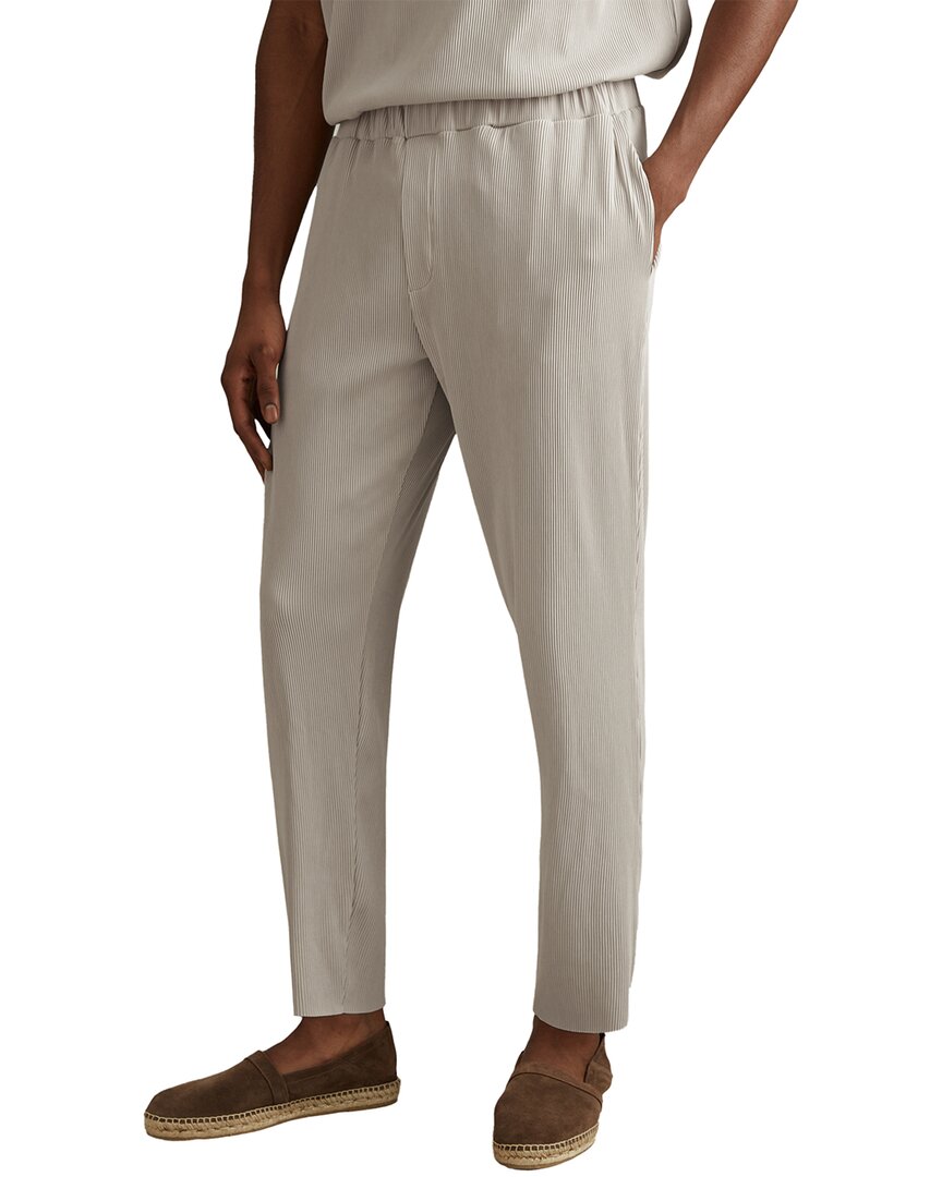 Reiss Cyrus Drawstring Ottoman Pant In Multi
