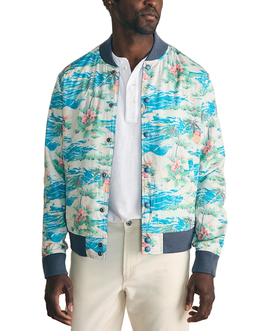 Faherty Reversible Surf Shop Jacket In Multi