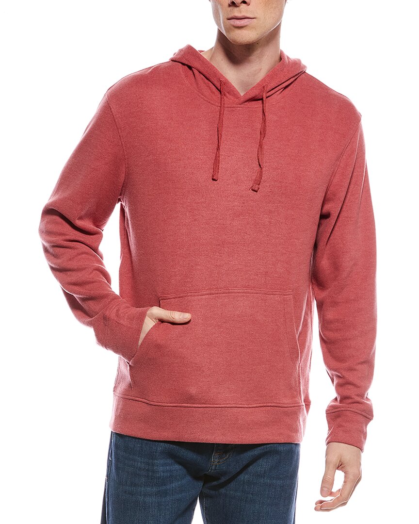 Tailorbyrd French Rib Hoodie In Orange