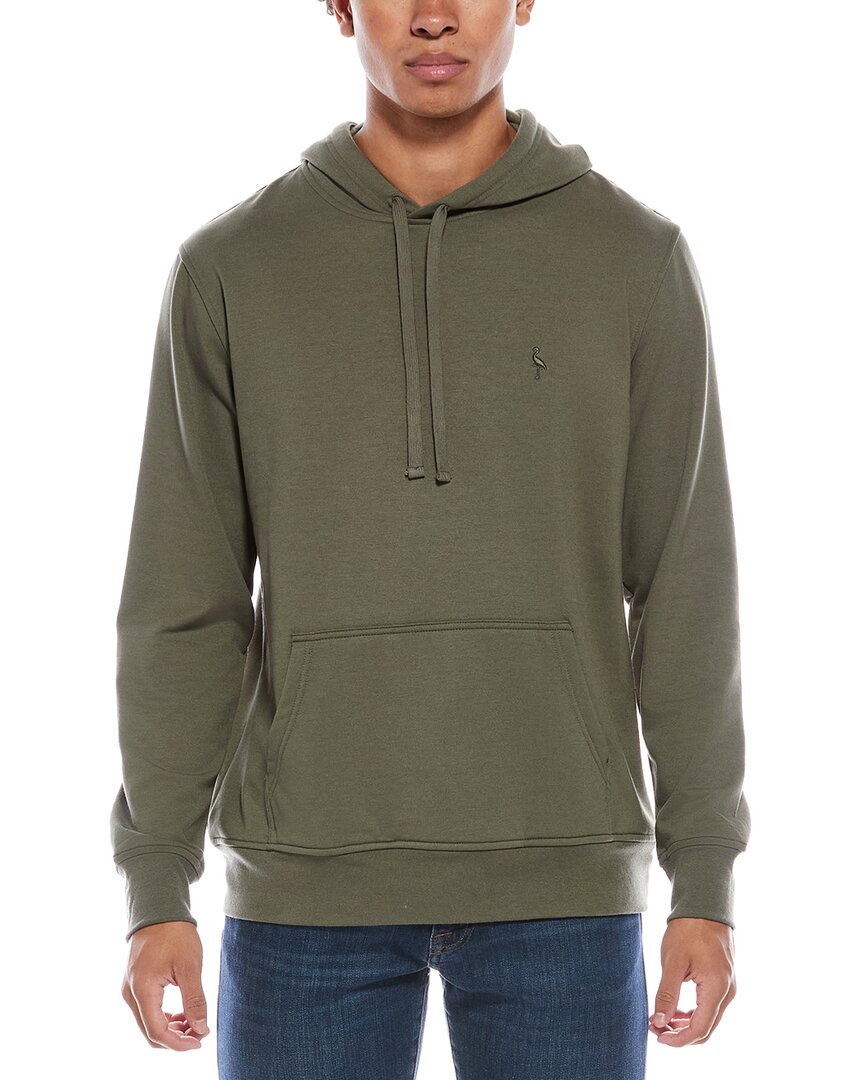 Tailorbyrd Fleece Hoodie In Green