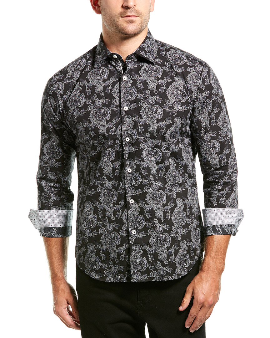 Bugatchi Woven Shirt In Multi