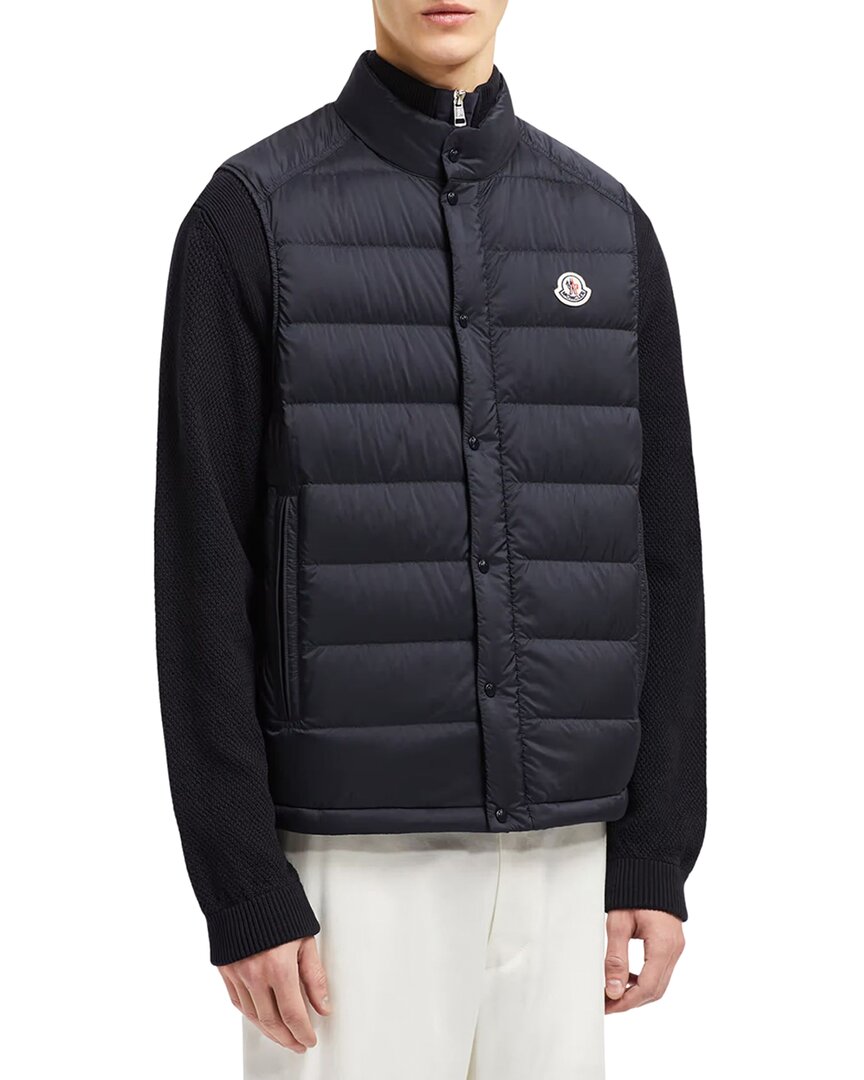 Moncler Vest In Blue