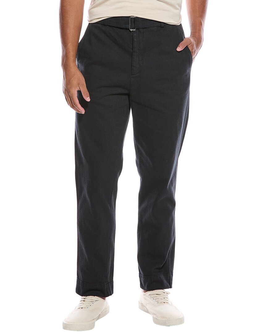 Officine Generale Officine Générale Oswald Twill Pant In Black