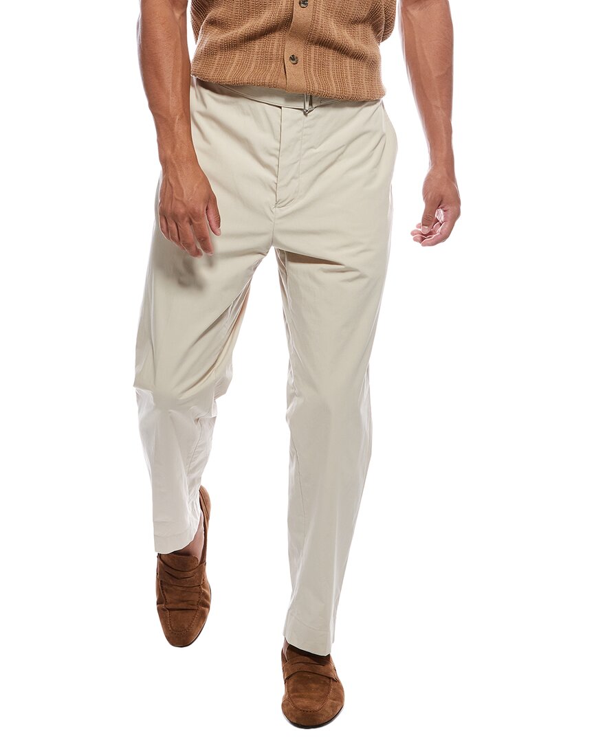 Officine Generale Officine Générale Owen Poplin Pant In White