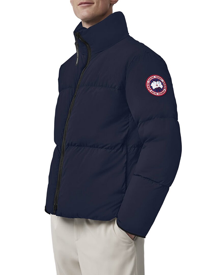 Canada Goose Lawrence Down Puffer Jacket In Blue