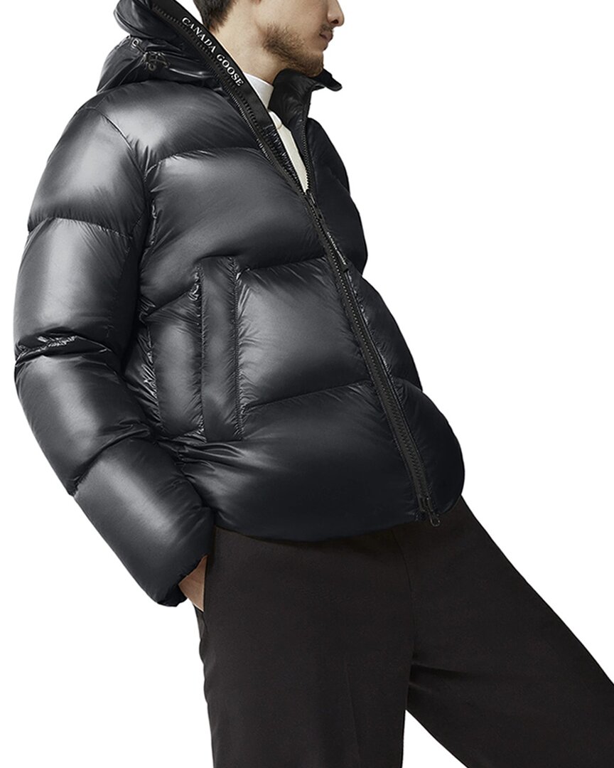 Canada Goose Crofton Puffer Jacket In Black