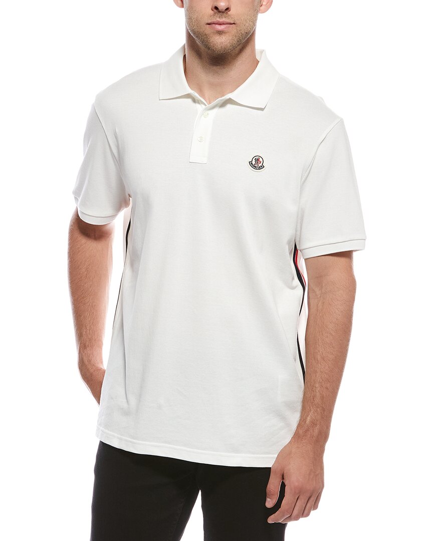 Moncler Polo Shirt In White