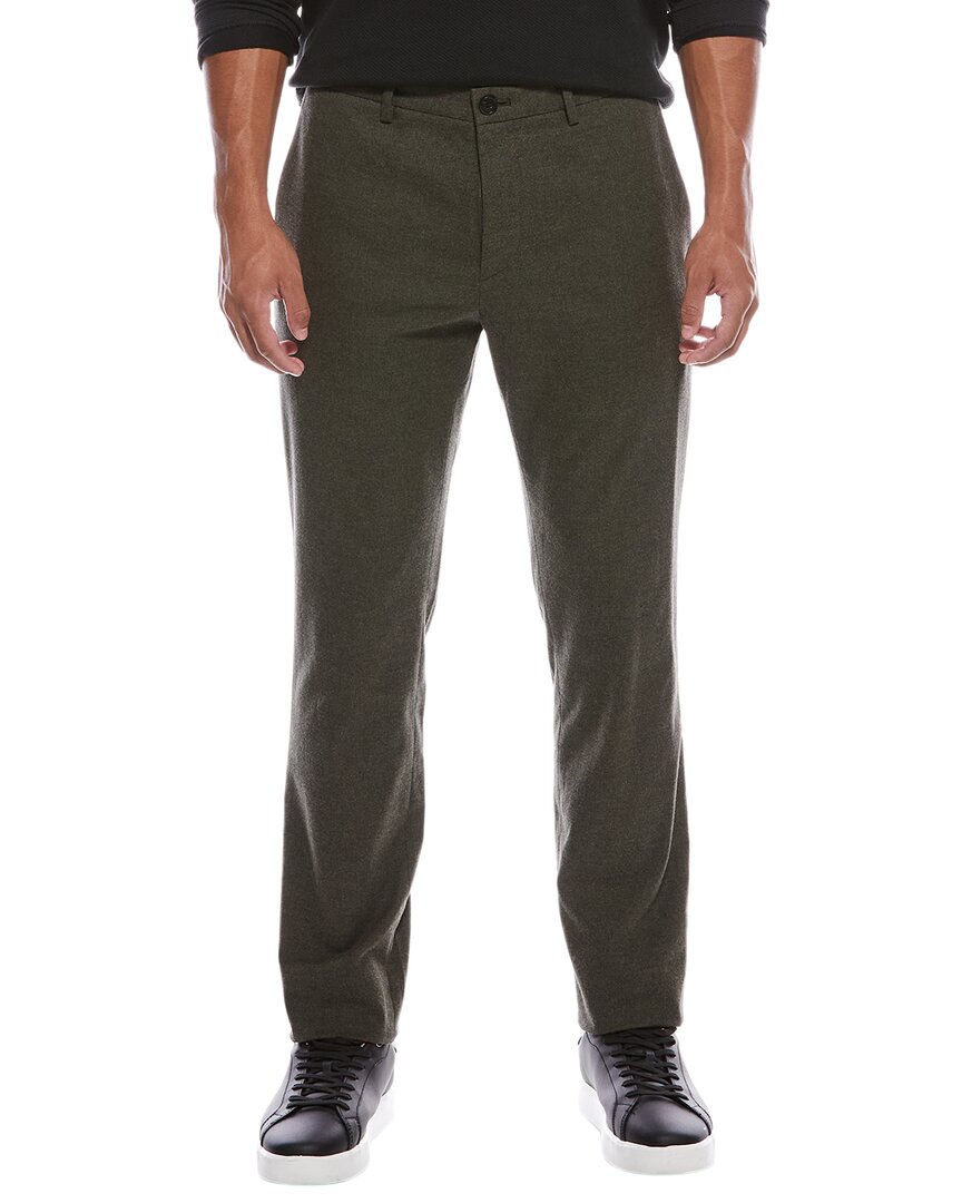 Theory Zaine Twill Pant In Green