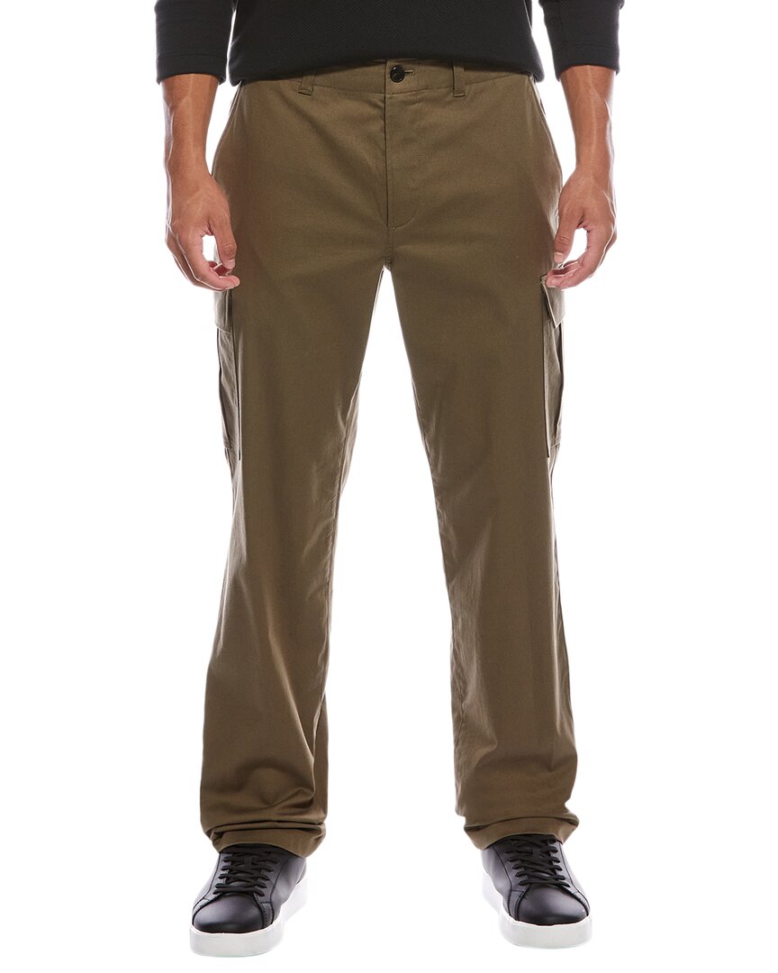 Theory Straight Cargo Pant In Brown