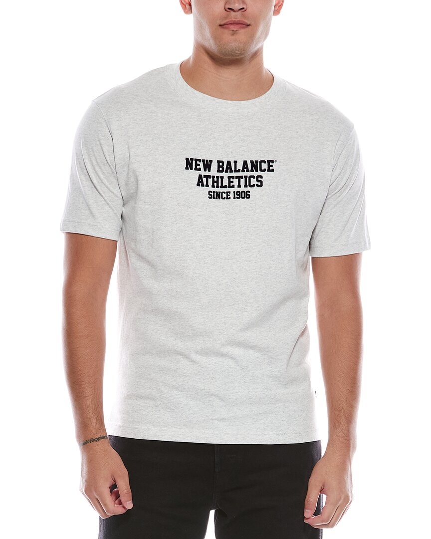 New Balance Varsity Graphic T-shirt In Gold