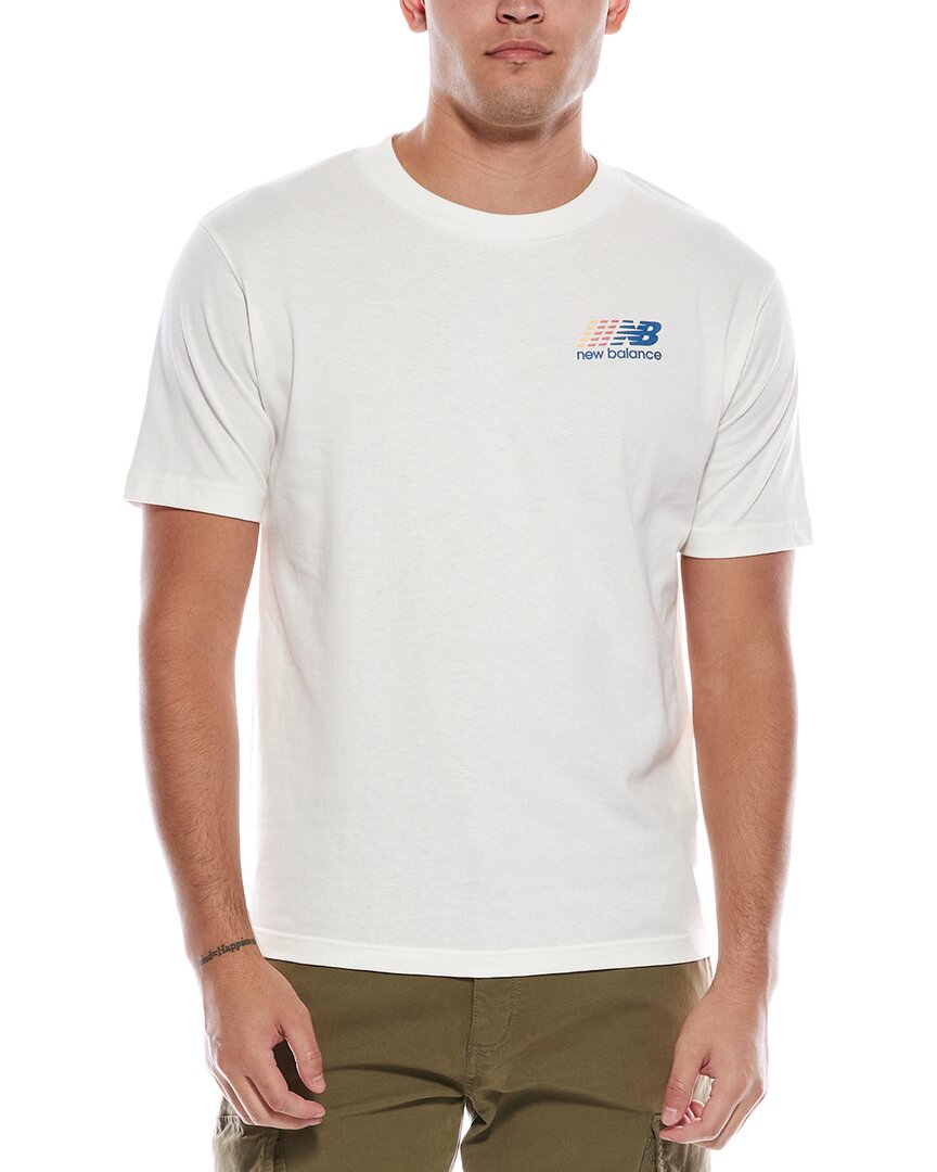 New Balance Graphic T-shirt In White