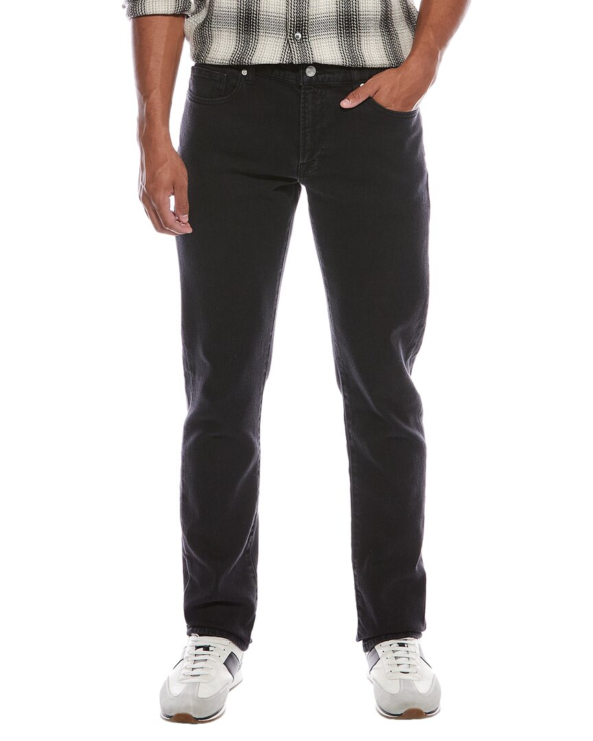 Frame Denim Modern Straight Rinse Jean In Black