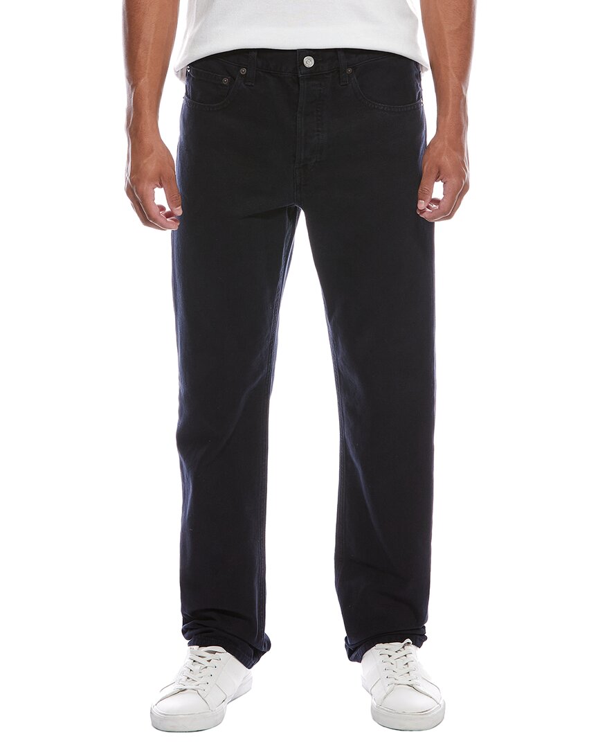 Frame Denim The Straight Dark Navy Jean In Blue