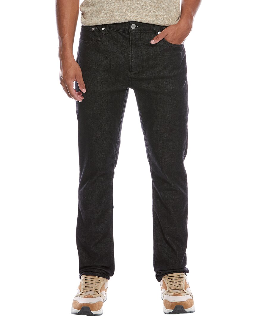 Frame Denim Modern Straight Rinse Jean In Black