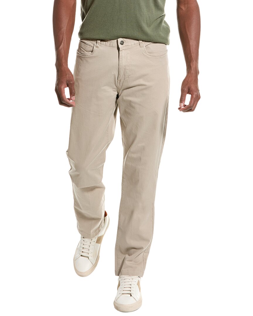 Vintage 1946 Performance Twill Pant In Yellow