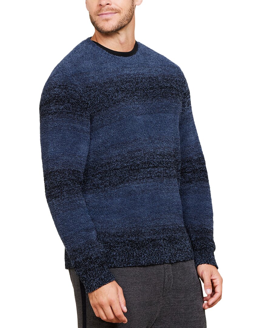 Barefoot Dreams Cozychic Ombre Pullover In Blue