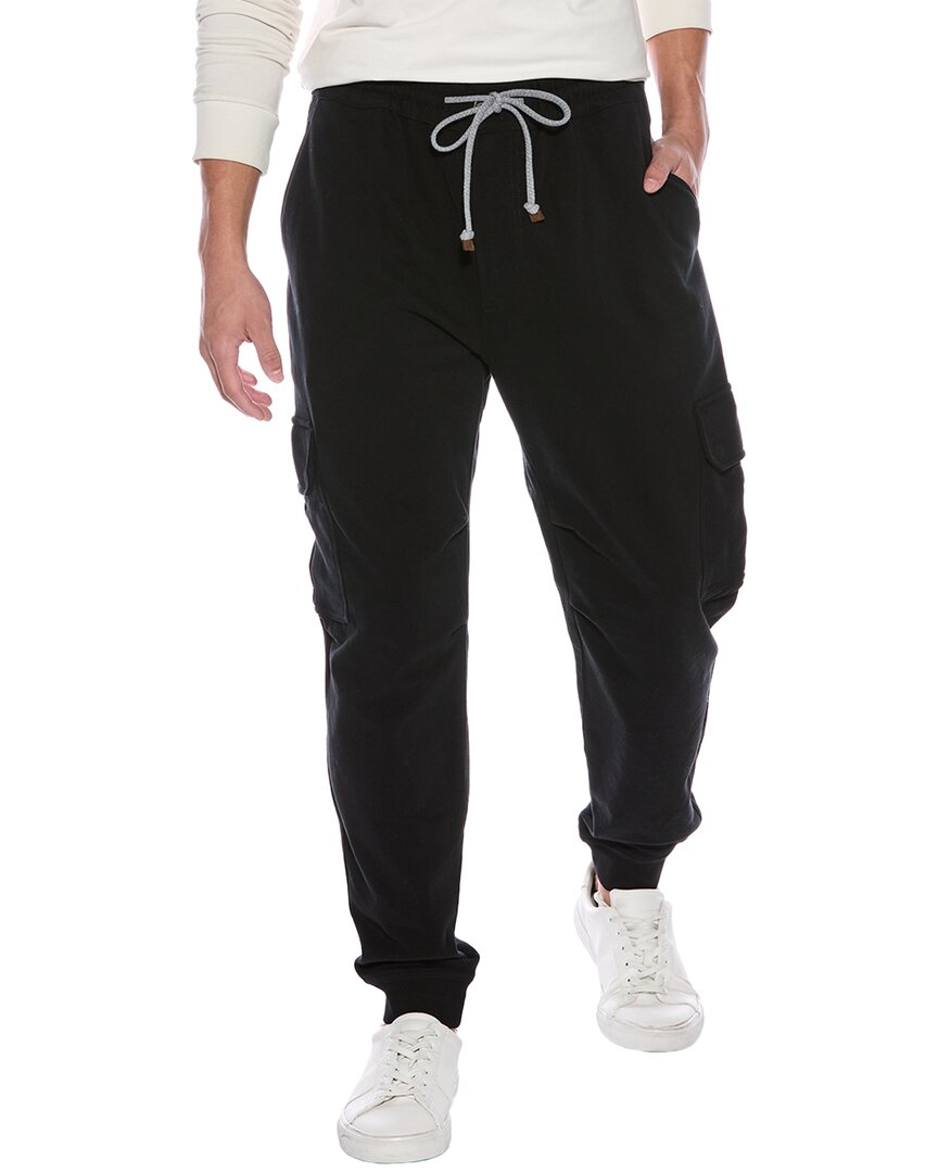 Brunello Cucinelli Drawstring-waist Cargo Trousers In Black