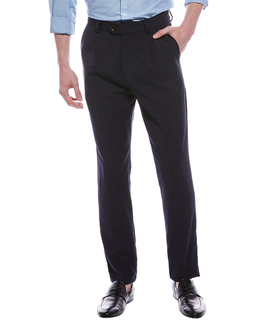 Brunello Cucinelli Leisure Fit Wool Pant