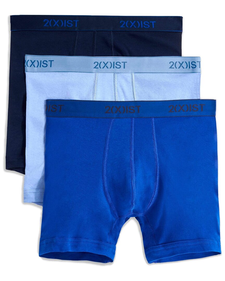2(x)ist Men's Essential 3 Pack No Show Brief