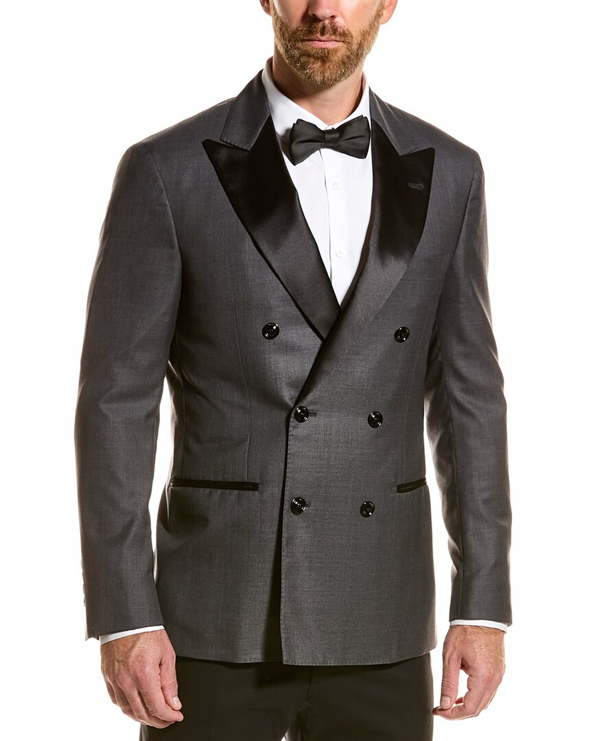 BRUNELLO CUCINELLI WOOL TUXEDO BLAZER
