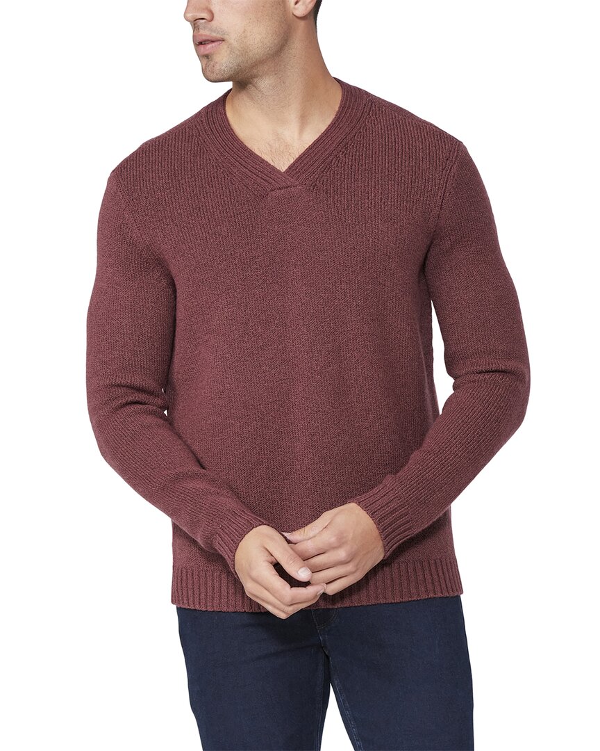 Paige Denim Langston Wool-blend Sweater In Brown