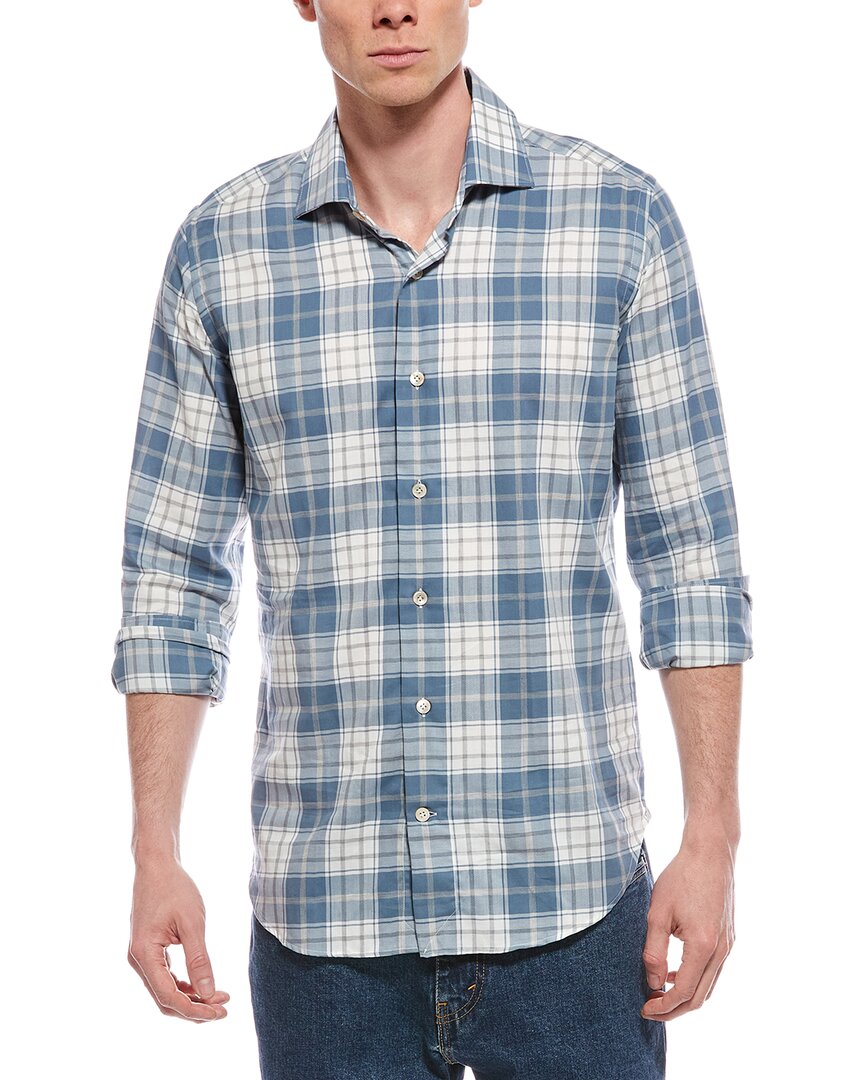Eleventy Dandy Shirt In Multi