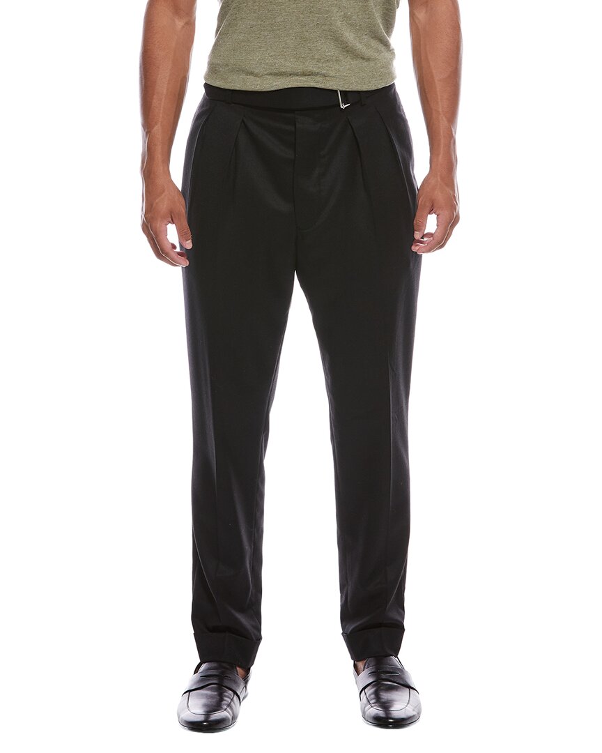 Officine Generale Pierre Wool Pant In Gray