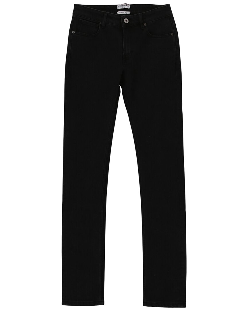 opening ceremony slim stone wash jeans deep pant