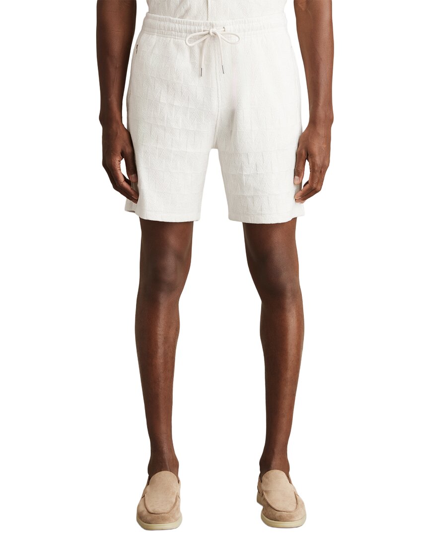 Reiss Phillmore Aztec Short In White