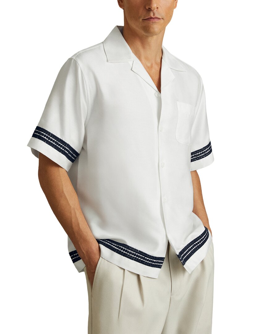 Reiss Sharday Shirt In White