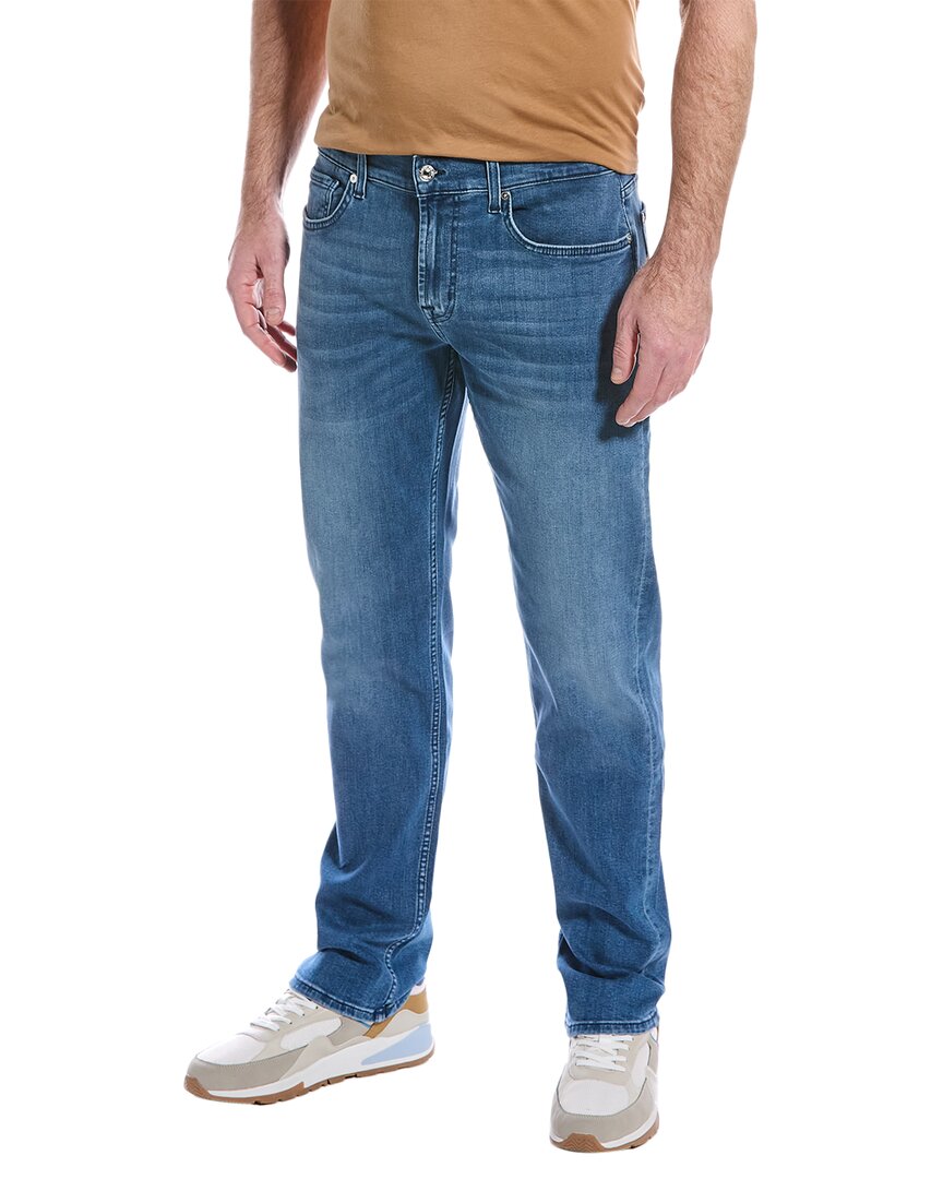 7 For All Mankind Slimmy Squiggle Slim Straight Leg Jeans In Nocolor