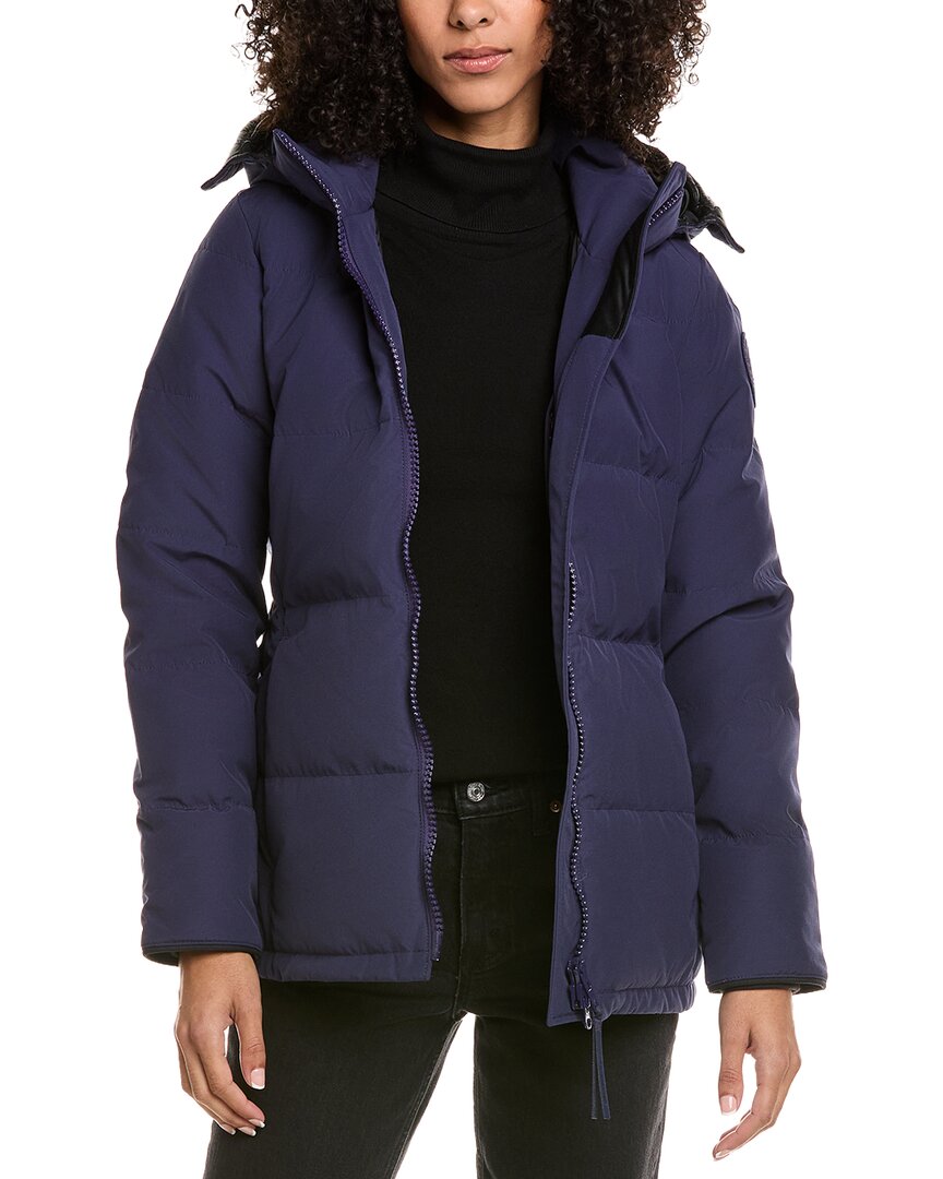 Canada Goose Chelsea Down Parka In Blue