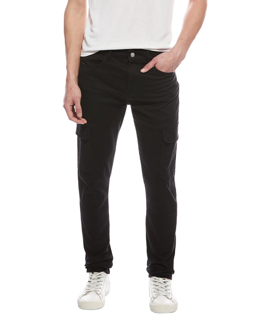 Hudson Jeans Ace Black Cargo Jean In Black